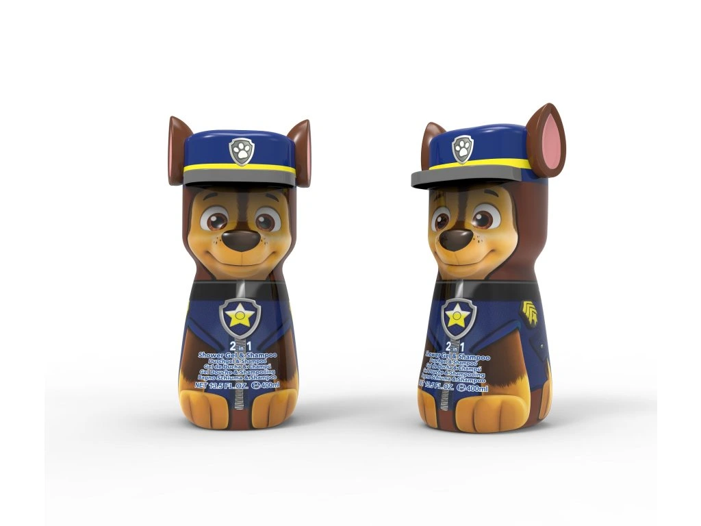 Pawl Patrol Chase 2D sprchový gél a šampón 400 ml