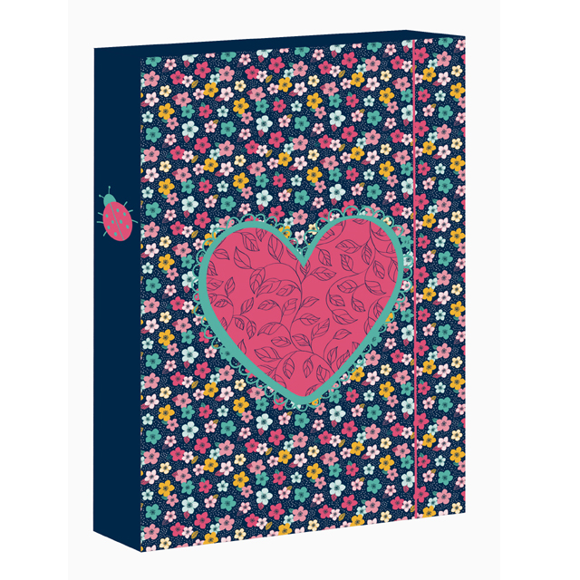 Školský box A4 Flower REYBAG