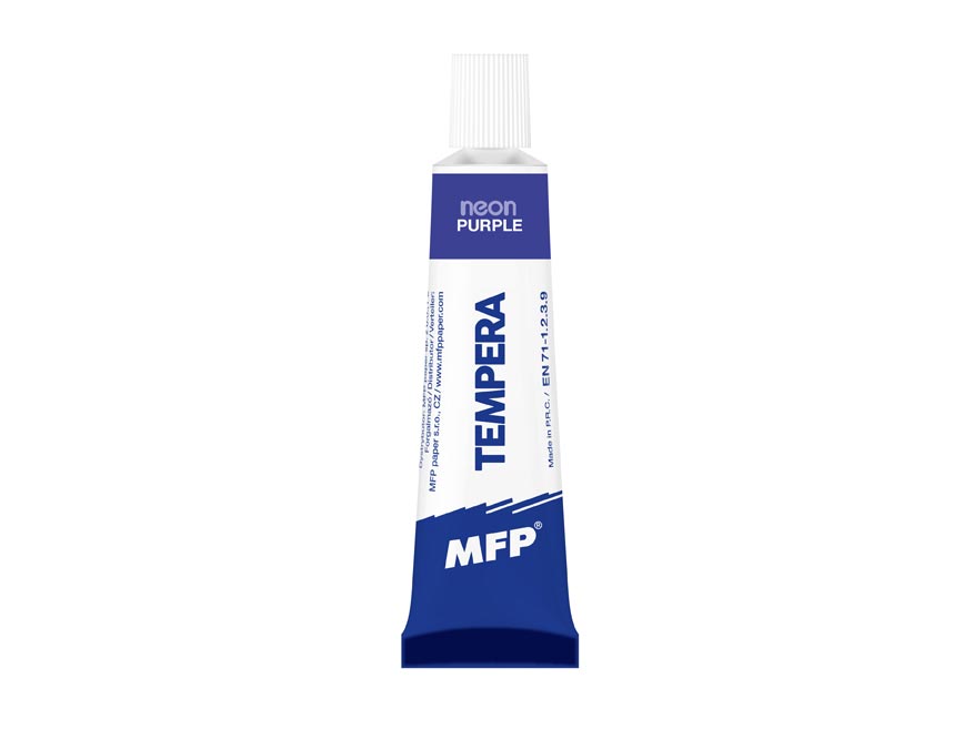 Farba temperová 12ml NEON fialová