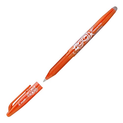 Roller gélový/gumovací PILOT Frixion Ball 0,7 mm, oranžový