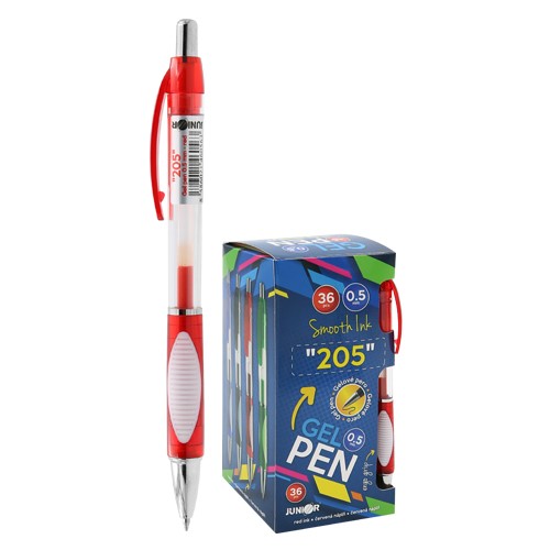 Pero gélové 205A červené 0,5mm