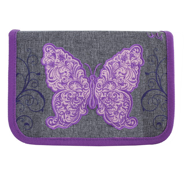 Peračník 1zip REYBAG BUTTERFLY JEANS