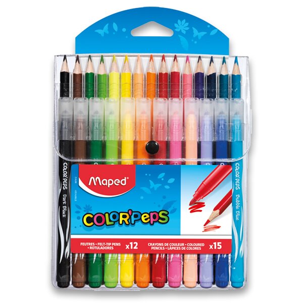 SET MAPED COLOR'PEPS - 27 KS