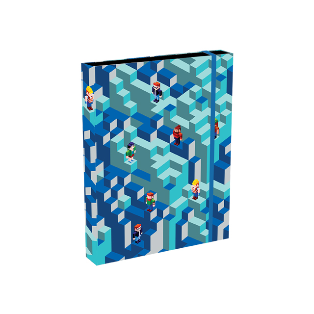 Školský box A5 Blue Pixel REYBAG