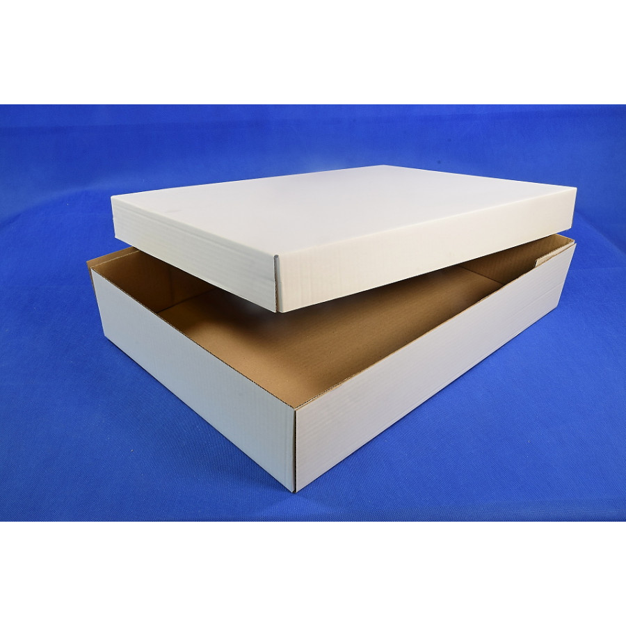 Veľká zákusková krabica s vekom 57x40x11 bielo – biela