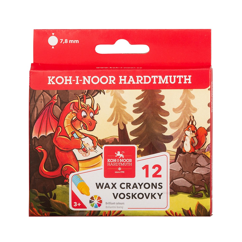 Súprava voskoviek Koh-i-noor - 12 ks